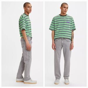 Levi's Flex 514 Straight Leg Men's Stretch Regular Fit Jeans Sz 28x30 Grey Color